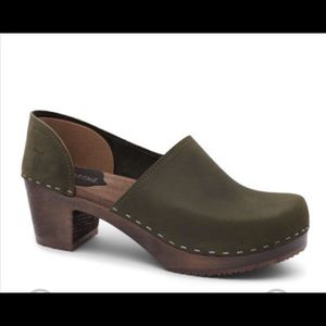 Sandgrens Brett wooden clog